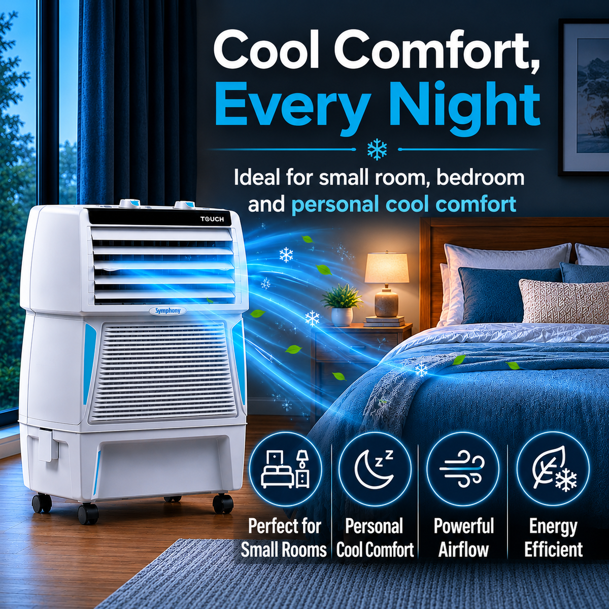 Touch 20 Personal Room Air Cooler