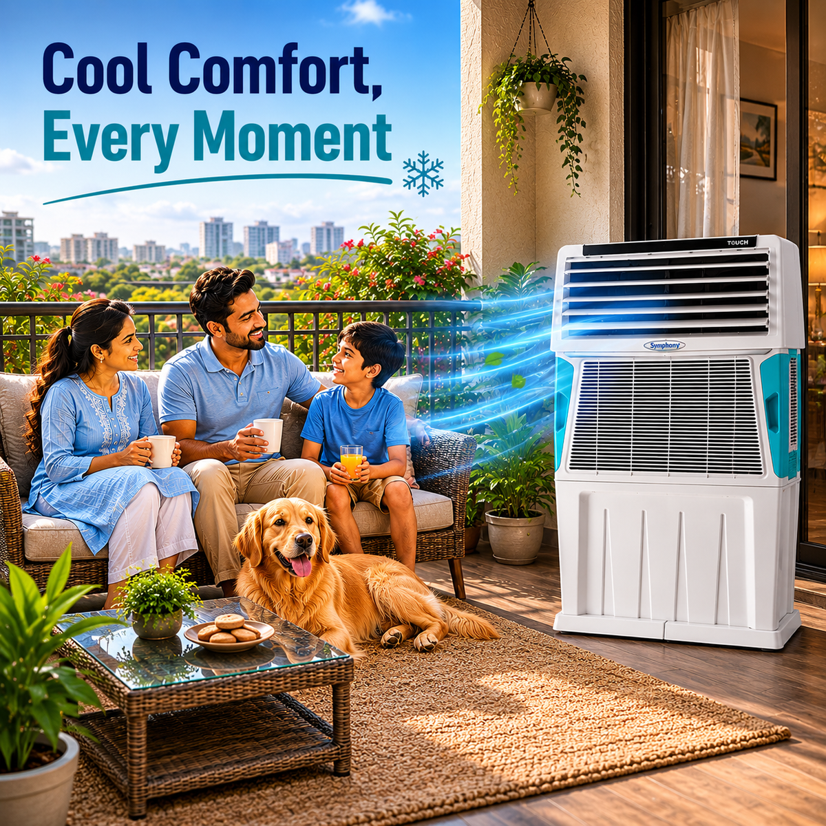 Touch 110 Room Desert Air Cooler