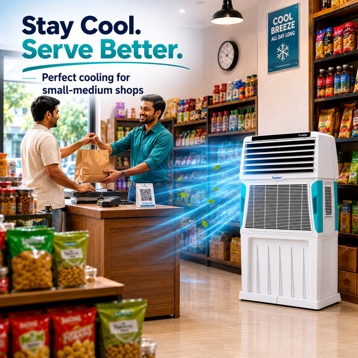 Touch 110 Room Desert Air Cooler