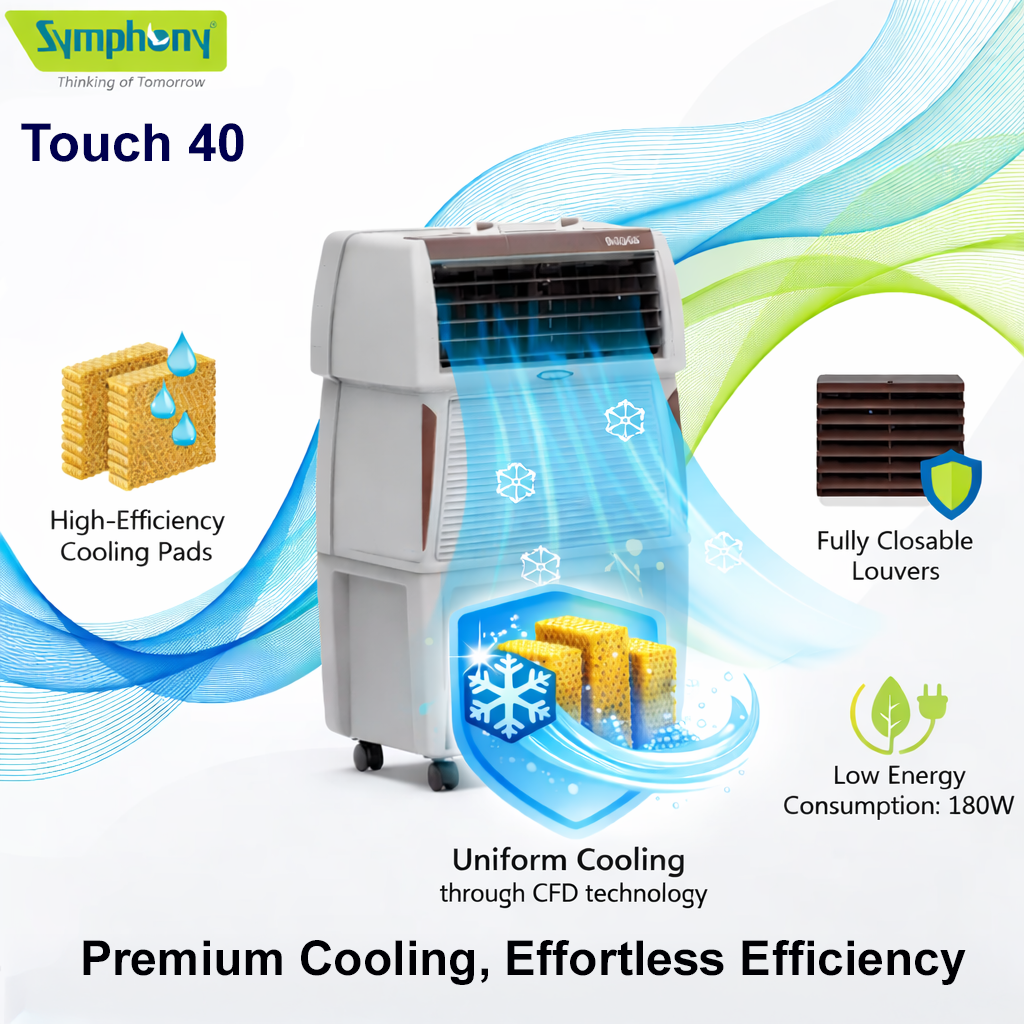 Touch 40 | Premium Indoor Air Cooler