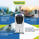 Winter 80B | BLDC Air Cooler | 80L Water Tank