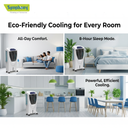 Winter 80B | BLDC Air Cooler | 80L Water Tank