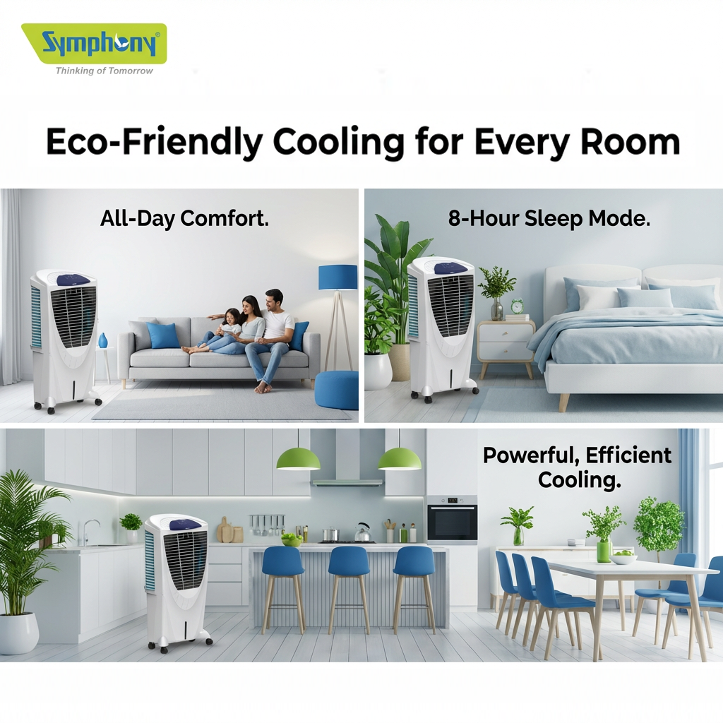 Winter 80B | BLDC Air Cooler | 80L Water Tank