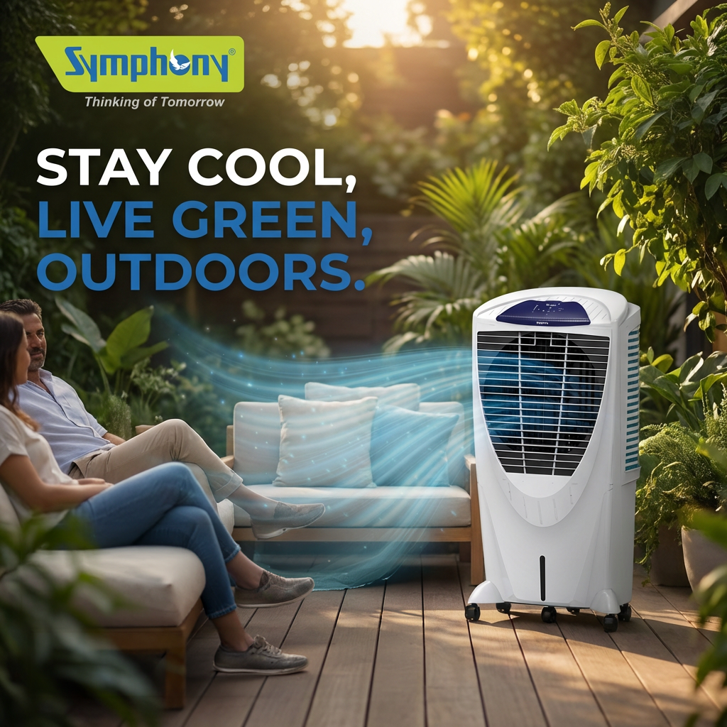 Winter 80B | BLDC Air Cooler | 80L Water Tank