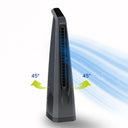 Surround-i Grey | Tower Fan | Remote Control | Bladeless Turbo Throw (BLTT) Technology