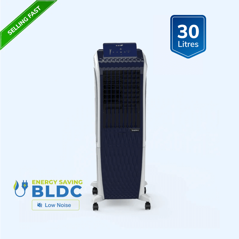 Diet 3D 30B BLDC Tower Air Cooler 30-litres with Magnetic Remote