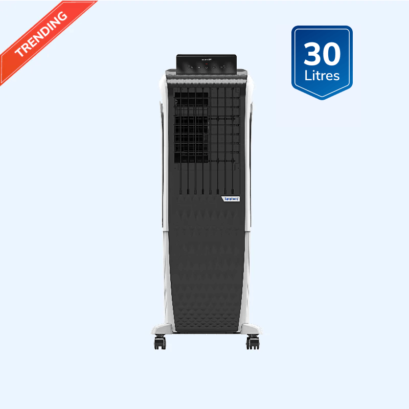 Diet 3D 30i Tower Air Cooler 30-litres with Magnetic Full Function Remote