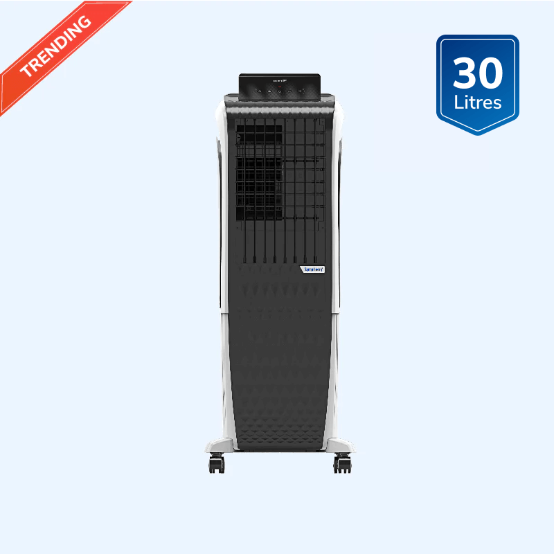 Diet 3D 30i Tower Air Cooler 30-litres with Magnetic Full Function Remote