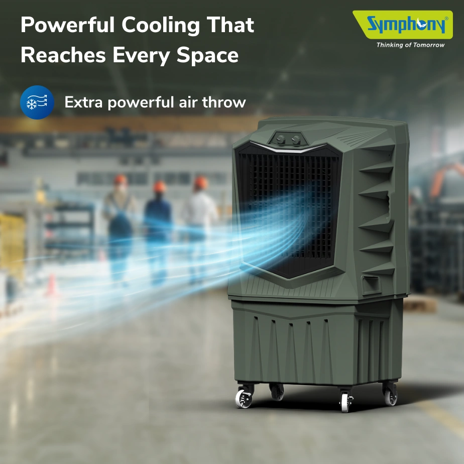Air Force 160 Air Cooler | 160L Water Tank | Industrial Grade Air Cooler