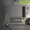 Surround B Black | BLDC Tower Fan | Remote-Controlled 7-Speed Breeze