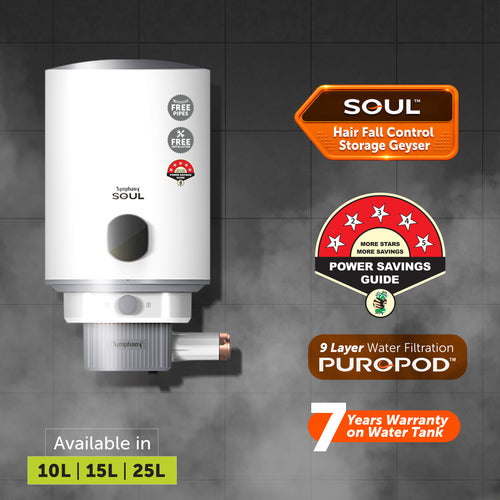 SOUL Hair Fall Control Storage Geyser