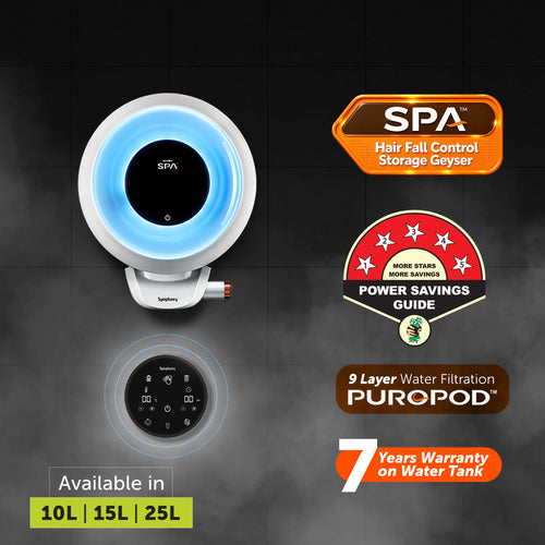 SPA Hair Fall Control Storage Geyser | AI Powered