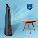 Surround-i Bladeless Tower Fan with Remote Control Grey