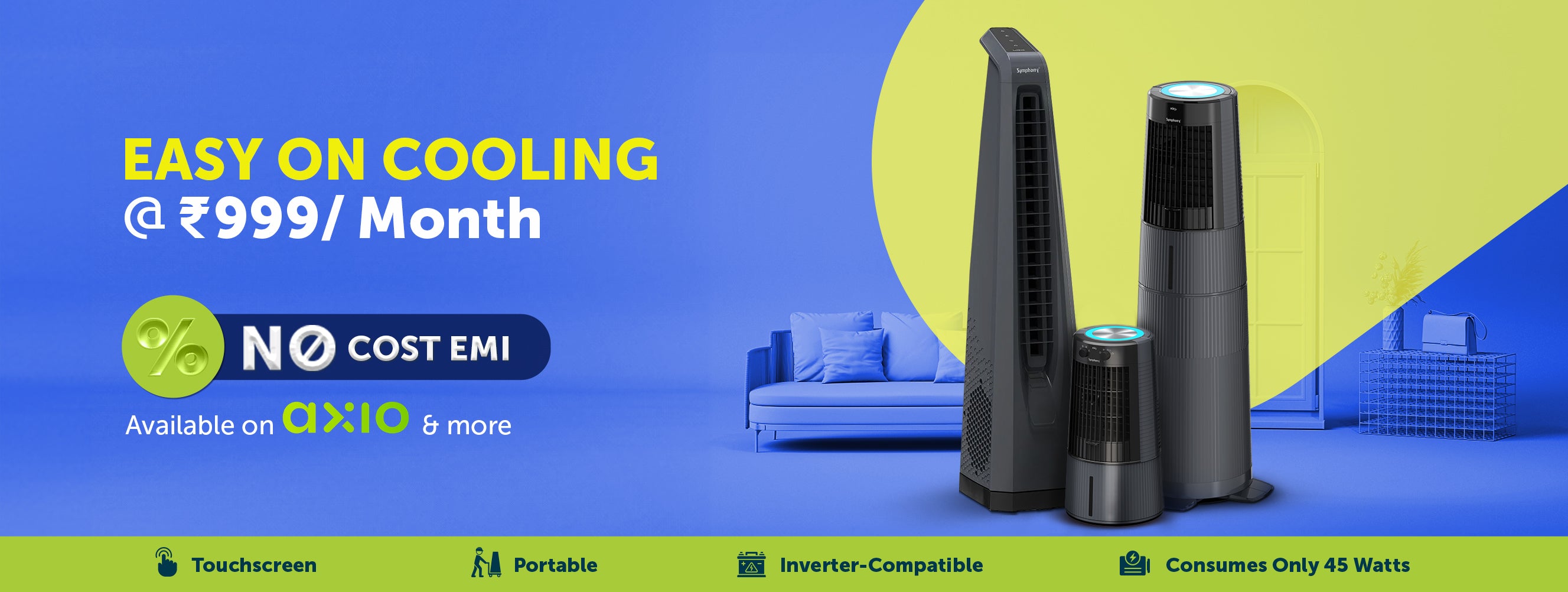 Buy Watt Remote Control Slim Tower cooler Online @ ₹8900 from ShopClues