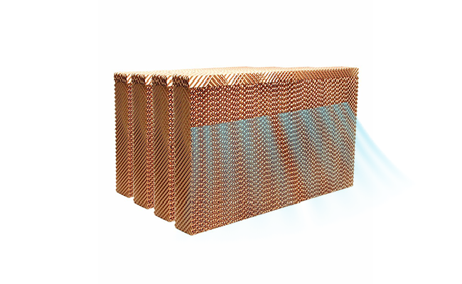 Highly effective honeycomb cooling pads