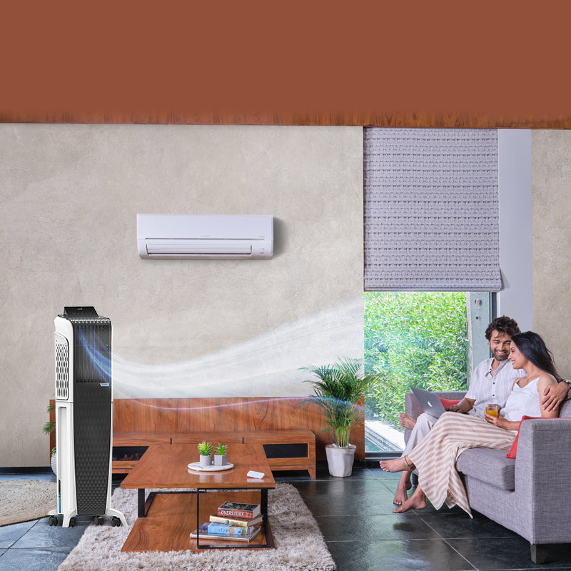 Diet 3D 55i+ | Tower Air Cooler | Remote | Pop-up Touchscreen