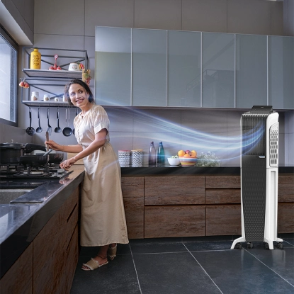 Diet 3D 55i+ | Tower Air Cooler | Remote | Pop-up Touchscreen
