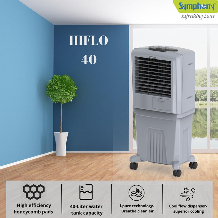 Personal Air Cooler 40-litres with Powerful air throw