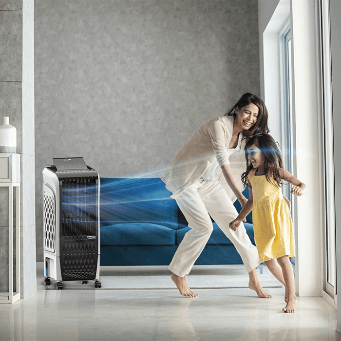 Diet 3D 12i Tower Air Cooler 12-litres with Magnetic Remote - Symphony Limited