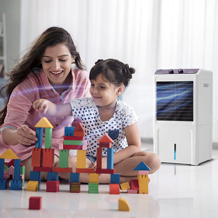 Qute 12 Powerful Personal Table Air Cooler with USB