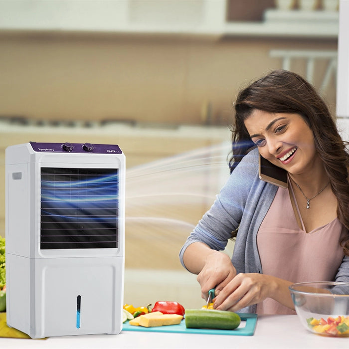 Qute 12 Powerful Personal Table Air Cooler with USB