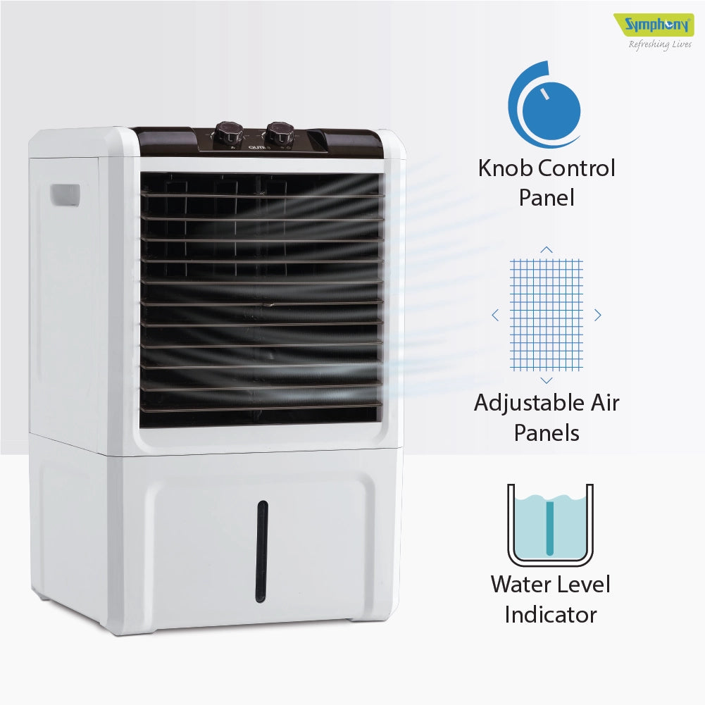 Qute 8 Powerful Personal Table Air Cooler 8-litres